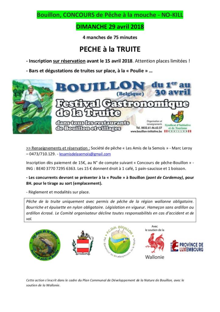 Annonce-Concours peche 2018